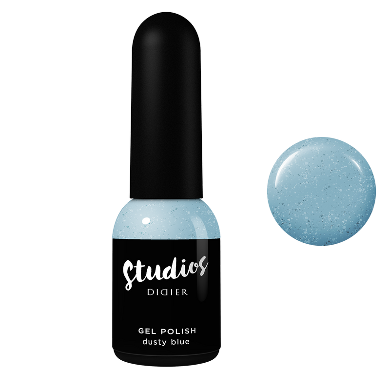 Trajni lak za nokte Studios Didier - Dusty Blue, 8ml